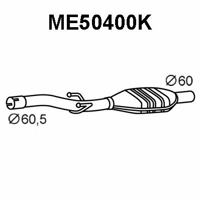 Veneporte ME50400K Catalytic Converter ME50400K