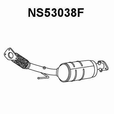 Veneporte NS53038F Diesel particulate filter DPF NS53038F