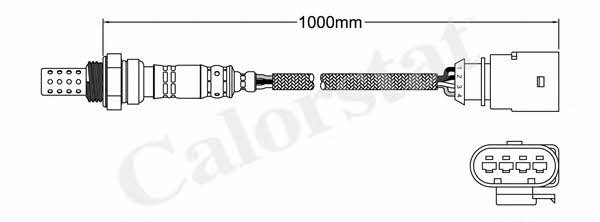 Vernet LS140663 Lambda sensor LS140663