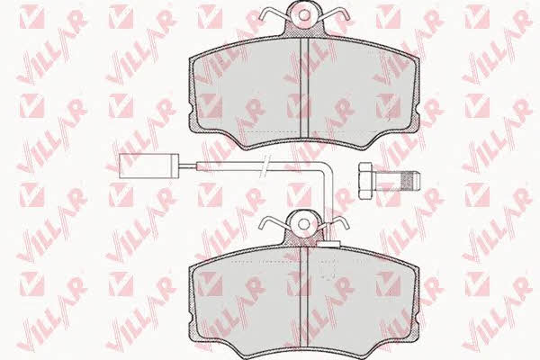 Villar 626.0316 Brake Pad Set, disc brake 6260316