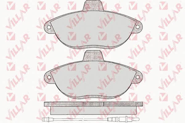 Villar 626.0346 Brake Pad Set, disc brake 6260346