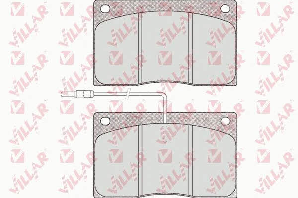 Villar 626.0372 Brake Pad Set, disc brake 6260372