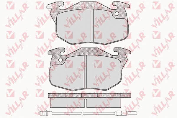 Villar 626.0435 Brake Pad Set, disc brake 6260435