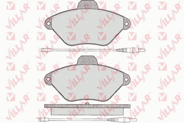 Villar 626.0486 Brake Pad Set, disc brake 6260486