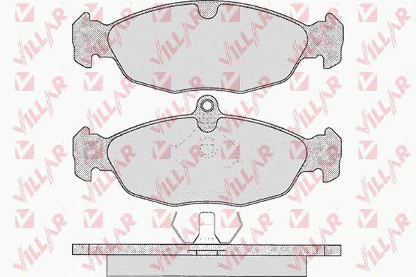 Villar 626.0599 Brake Pad Set, disc brake 6260599