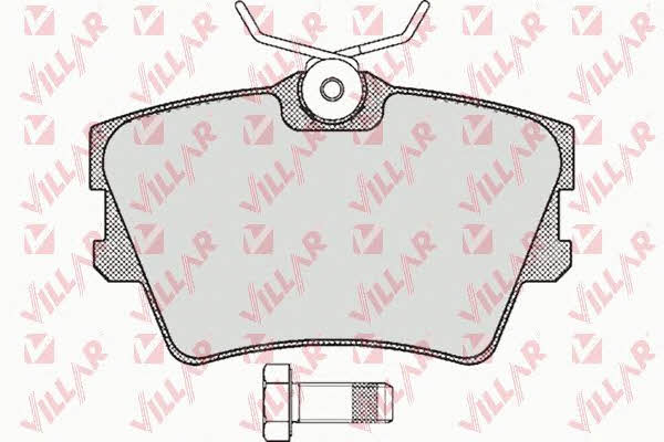 Villar 626.0616 Brake Pad Set, disc brake 6260616