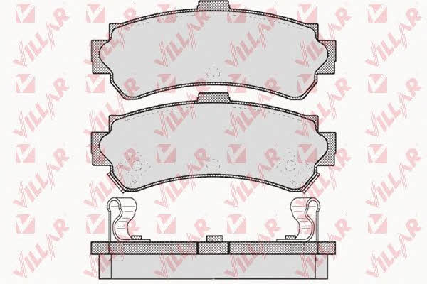 Villar 626.0624 Brake Pad Set, disc brake 6260624