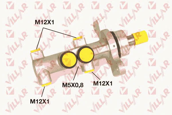 Villar 621.2964 Brake Master Cylinder 6212964