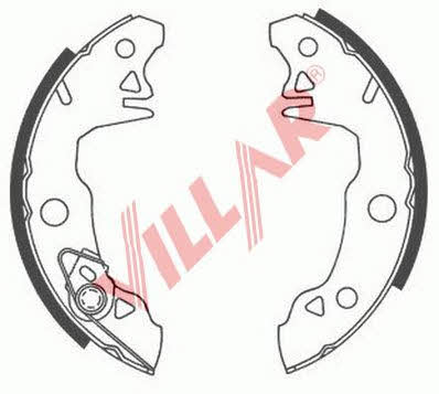 Villar 629.0513 Brake shoe set 6290513