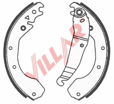 Villar 629.0620 Brake shoe set 6290620