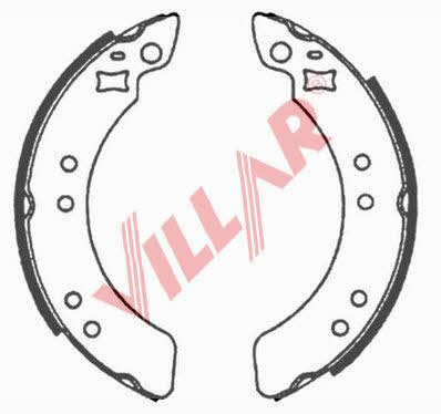 Villar 629.0640 Brake shoe set 6290640