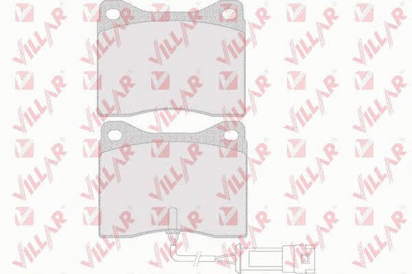 Villar 626.0743 Brake Pad Set, disc brake 6260743