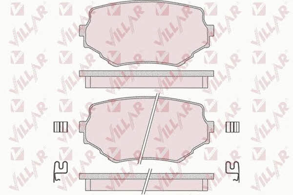 Villar 626.0798 Brake Pad Set, disc brake 6260798