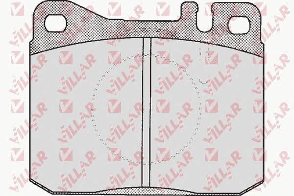 Villar 626.0211 Brake Pad Set, disc brake 6260211