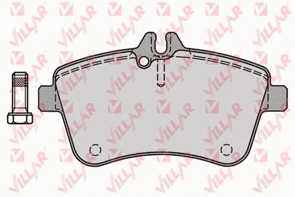 Villar 626.1243 Brake Pad Set, disc brake 6261243