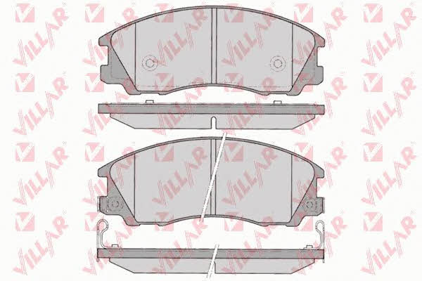 Villar 626.1291 Brake Pad Set, disc brake 6261291