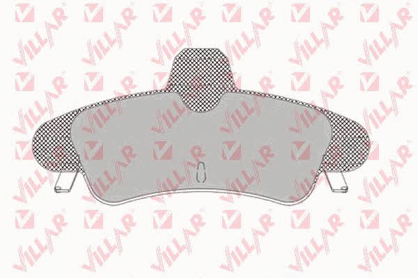 Villar 626.1292 Brake Pad Set, disc brake 6261292