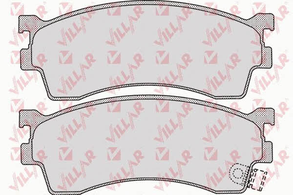 Villar 626.1045 Brake Pad Set, disc brake 6261045