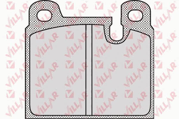 Villar 626.1057 Brake Pad Set, disc brake 6261057