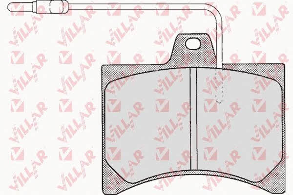 Villar 626.0195 Brake Pad Set, disc brake 6260195