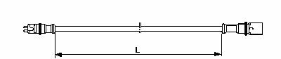 4497120230 Wabco Connector Cable, trailer