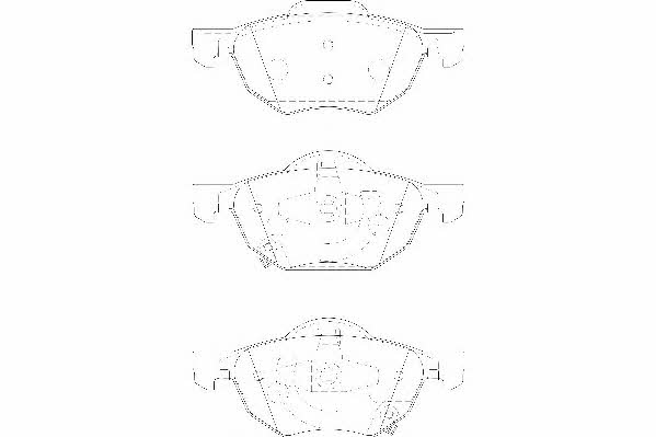 Wagner WBP23719A Brake Pad Set, disc brake WBP23719A