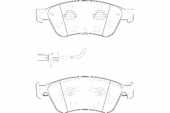 Wagner WBP23885A Brake Pad Set, disc brake WBP23885A