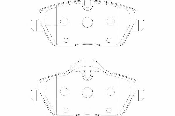 Wagner WBP23915A Brake Pad Set, disc brake WBP23915A