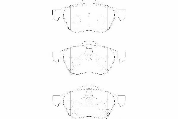 Wagner WBP23996A Brake Pad Set, disc brake WBP23996A