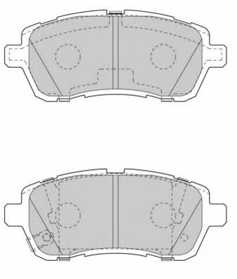 Wagner WBP24283C Brake Pad Set, disc brake WBP24283C