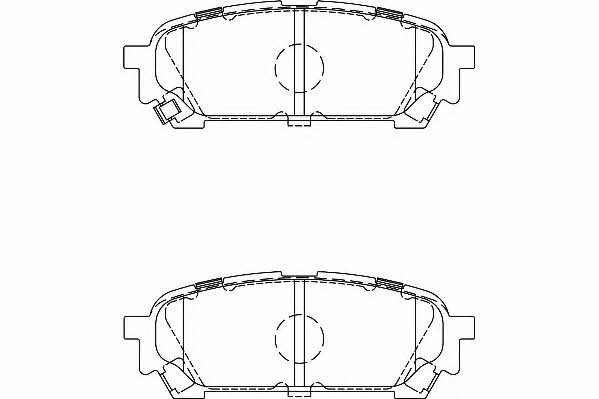 Wagner WBP24331A Brake Pad Set, disc brake WBP24331A