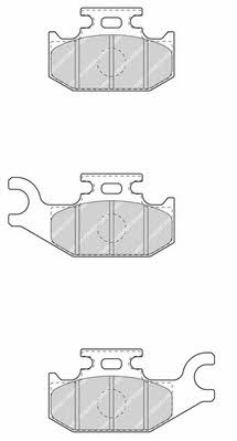 Wagner WBP25482A Brake Pad Set, disc brake WBP25482A