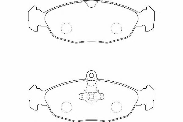 Wagner WBP20547B Brake Pad Set, disc brake WBP20547B