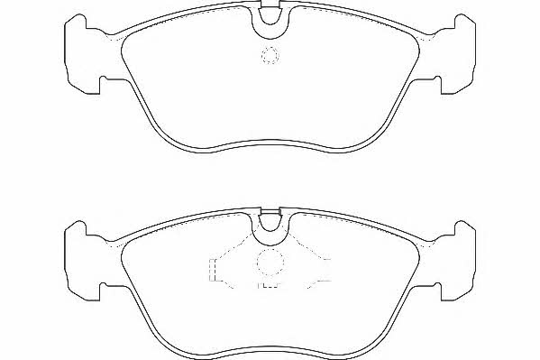 Wagner WBP21273A Brake Pad Set, disc brake WBP21273A