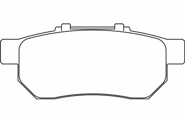 Wagner WBP21739A Brake Pad Set, disc brake WBP21739A