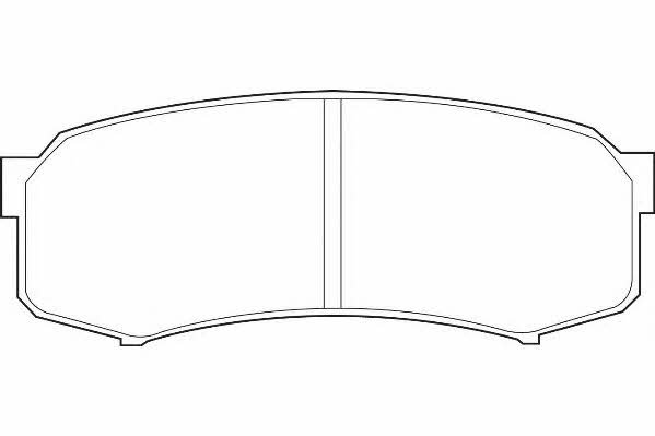 Wagner WBP21947A Brake Pad Set, disc brake WBP21947A