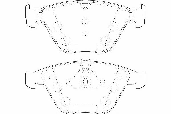 Wagner WBP23313A Brake Pad Set, disc brake WBP23313A