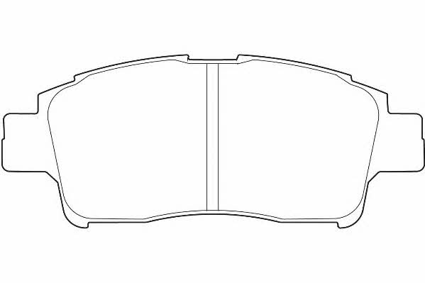 Wagner WBP23348A Brake Pad Set, disc brake WBP23348A