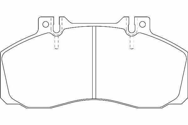 Wagner WBP29835A Brake Pad Set, disc brake WBP29835A