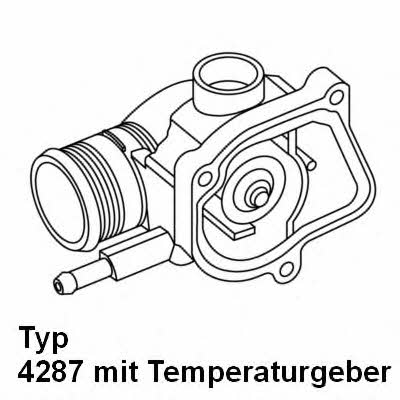 Wahler 4287.92D Thermostat, coolant 428792D