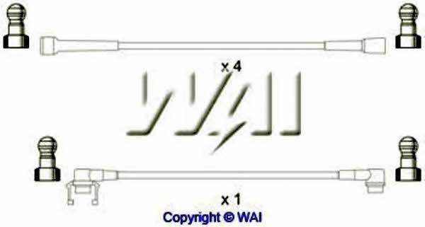Wai ISL052 Ignition cable kit ISL052