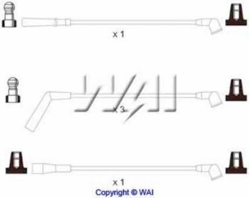 Wai ISL247 Ignition cable kit ISL247