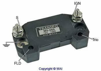 Wai M5-265 Alternator regulator M5265