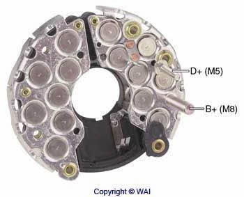 Wai IBR331 Rectifier, alternator IBR331