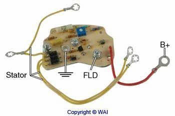 Wai D813HD Alternator regulator D813HD