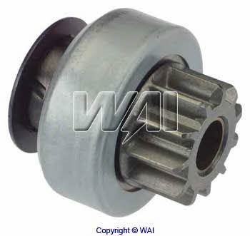 Wai 54-174 Freewheel gear, starter 54174