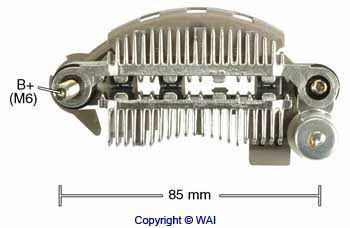 Wai IMR8596 Rectifier, alternator IMR8596