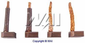 Wai JASX103-104 Alternator brushes JASX103104