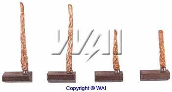 Wai PSX166-167 Carbon Brush, starter PSX166167
