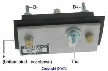 Wai L78935S Alternator regulator L78935S